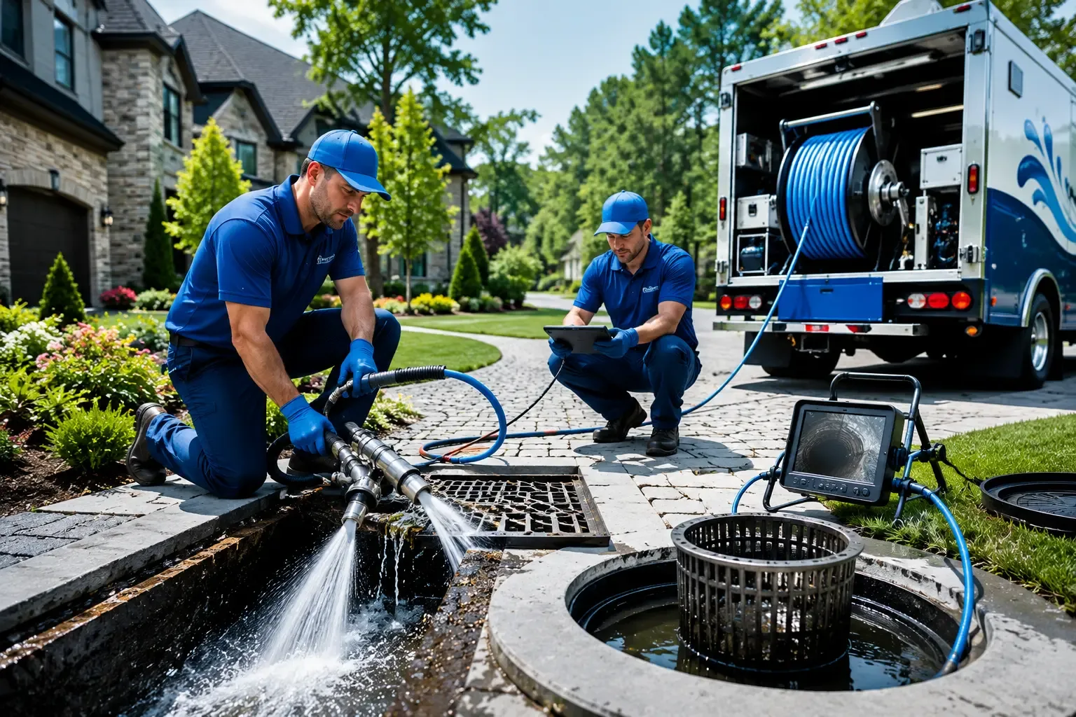 Local outdoor drain cleaning professionals in Frankewing, TN